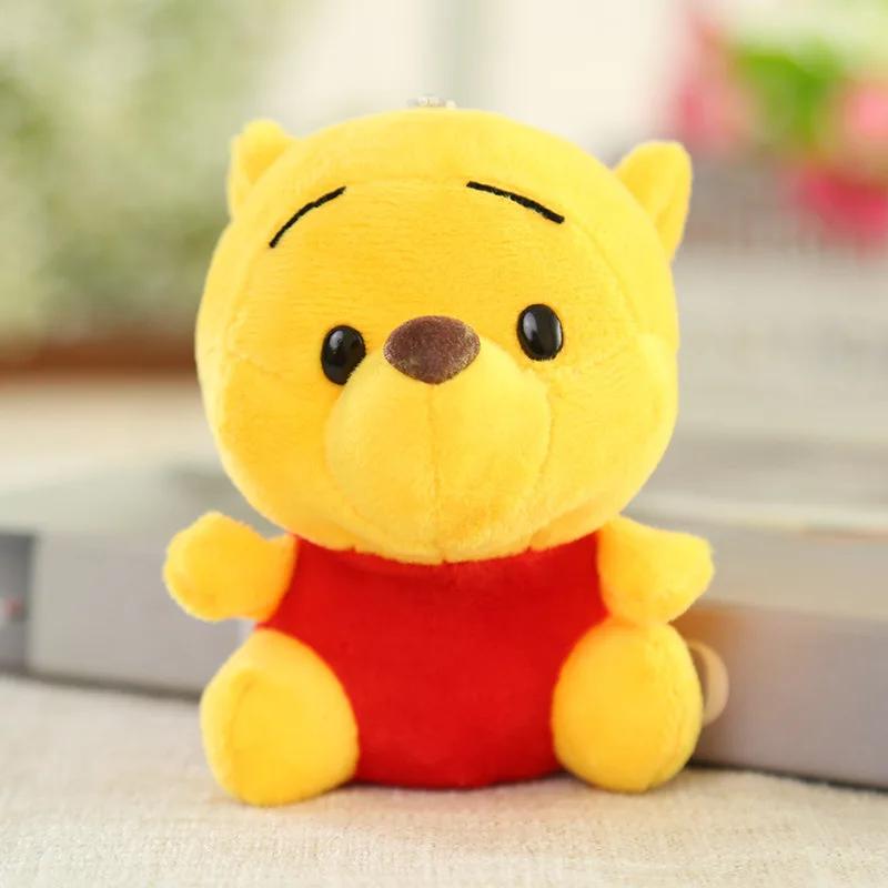 12-20Cm Winnie The Pooh Bear Tiger Pig Anime Cute Cartoon Plush Dolls Toys Keychain Pendant Room Decoration Kids Birthday Gift