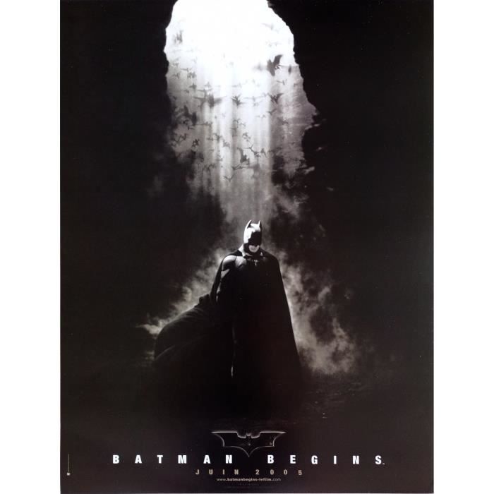 

Бетмен починає Affiche originale de cinéma preventive Roulée 53x40cm