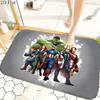 1pc Flannel Mat Marvel Superheroes Bathroom Mat, Multi-Size, Multi-Functional Daily Use, Suitable for Bathroom, Entrance, Laun