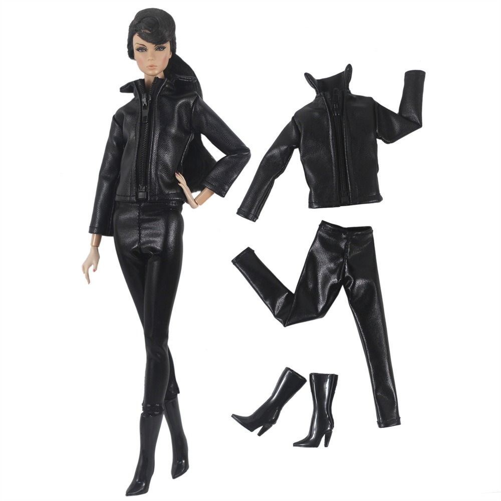 Casual Wear Plush Coat Pants Handmade Doll Pants Bags High Quality Girl Doll Wearing  29~32cm Doll