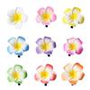 36Pcs Tropical Flower Side Clip Decorative Hair Claw Comfortable Hair Decoration For Girls Vacation Party Daily Use