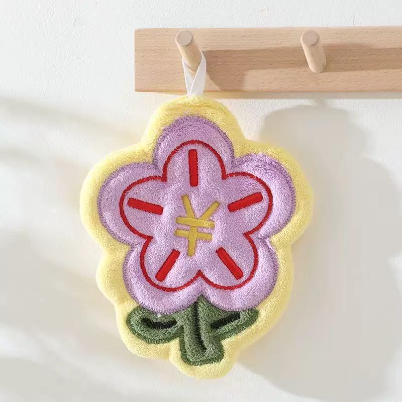 

Супервпитывающее полотенце для рук из кораллового флиса - Без ворса, Мягкое, Подвесное для кухни и ванной комнаты 20*23 cm