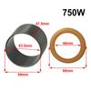 2Pcs Air Compressor Cylinder Sleeve Piston Cylinder Ring For 550W /750W/1100W/1500W Air Compressor Vacuum Pump Parts