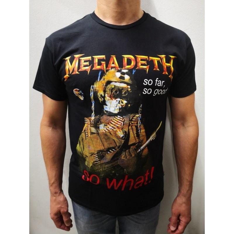 Megadeth So Far, So Good... So What! Black T-Shirt Metallica M