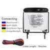 2" 52mm Fuel Gauge +Sensor 0-90ohm Car Boat Motorcycle Electronic LED Display Fuel Level Moto Meter Car Gauge Black With Sensor