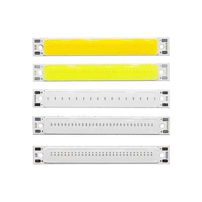 3V 3.7V Dc 60Mm 8Mm Led Cob Strip 3W Warm Cold White Blue Red Cob Led Light Source For Diy Bicycle Work Lamp
