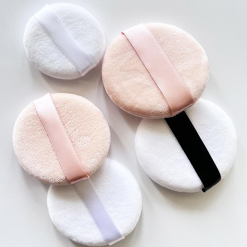 Velvet Powder Foundation Puff, professionelle, runde Form, tragbar, weich, Kosmetik-Puff, Make-up-Grundlage, Schwamm, Beauty-Tool