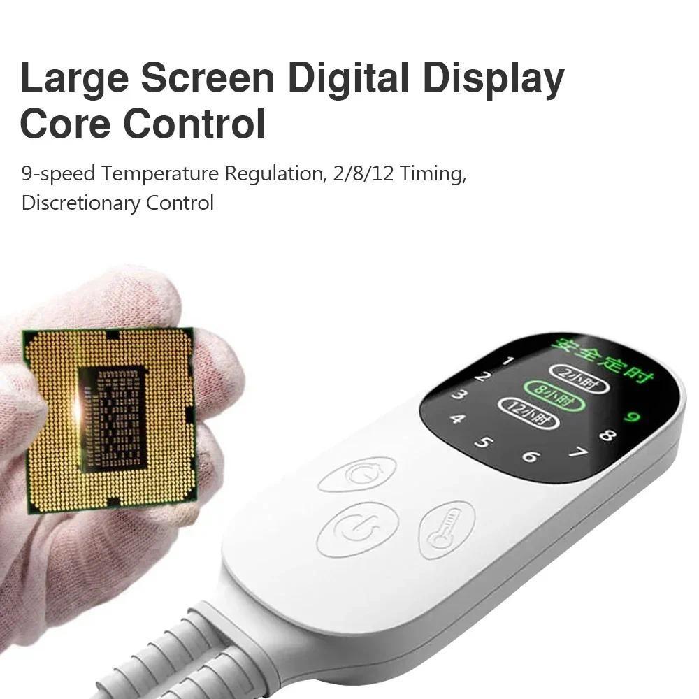 Car Thicker Electric Blanket Heater Travel Thermostat Heating Mat Winter Heated Mattress Body Warmer 70x180cm / 120x150cm