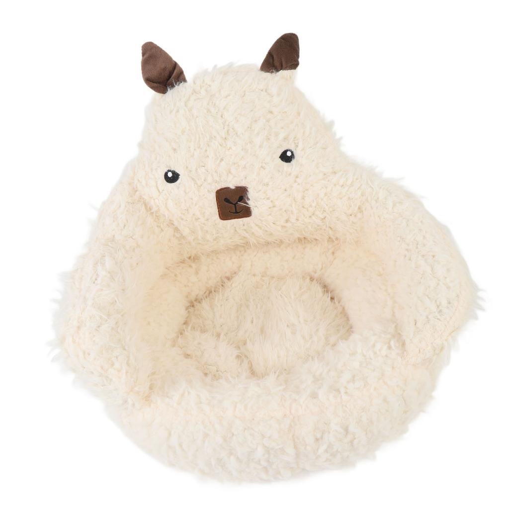Pet Sofa Bed Warm Cotton PP Comfortable Washable Relaxing Winter Cat Couch Bed for Puppy Kitty