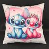 Față de pernă drăguță Disney Lilo&Stitch Personaj Anime Desen Animat Înger Pernă Canapea Decorațiune Casă Dormitor Kawaii Cadouri de Ziua de NaștereA,(6)