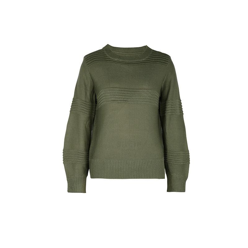 Women S Long Sleeve Multicolor Solid Casual Sweater For Autumn Winter