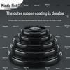 Zhong Quan Shen Rubber Coated 50mm Hand-Grip Barbell Plate