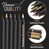 Medihealth 1 Black Widow Skin Colored Pencils for Adults Portrait and Skin Tone Artist Colored Pencils Complete Color Range with Light Fast Rating - -
