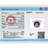 Klassisches Design 925 Sterlingsilber Damenring Natürlicher Kissen 10,0 mm Brasilien Amethyst Echtschmuck für Festival Geburtstagsgeschenke