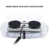 24 LED Strobe Light Car Roof Emergency Warning Flashlight 24W 7 Modes for Rescue Police Vehicle
