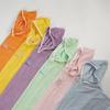 110-130cm Children's Bathrobe Spring and Summer Cotton Towel Material Boys and Girls Hooded Bath Towel Bathrobe