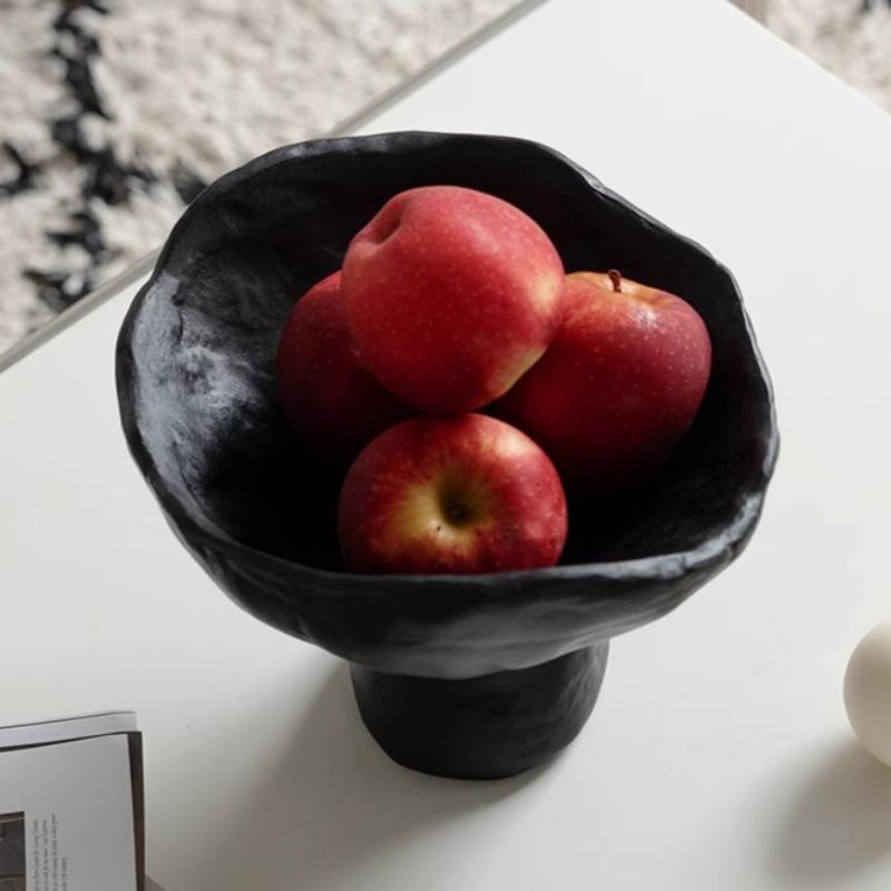 Decorative Fruit Bowl Nordic Aesthetic Tray Luxury Elegant Table Trays Modern Pretty Fruit Plates Home Decoration Ornaments