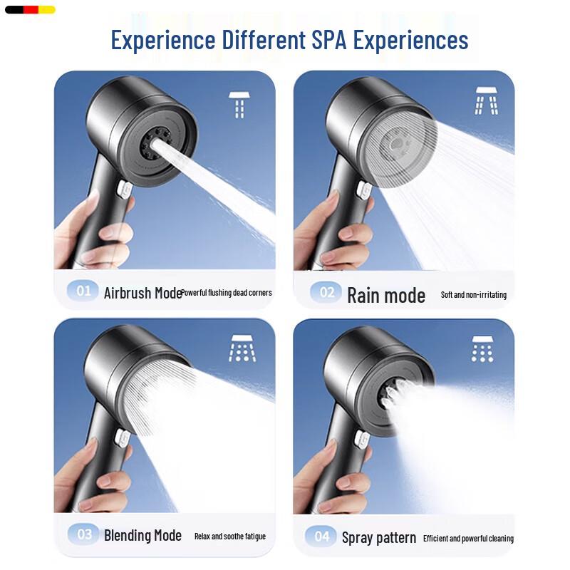 HOMK LP Series Pressurized Filtration Shower Head