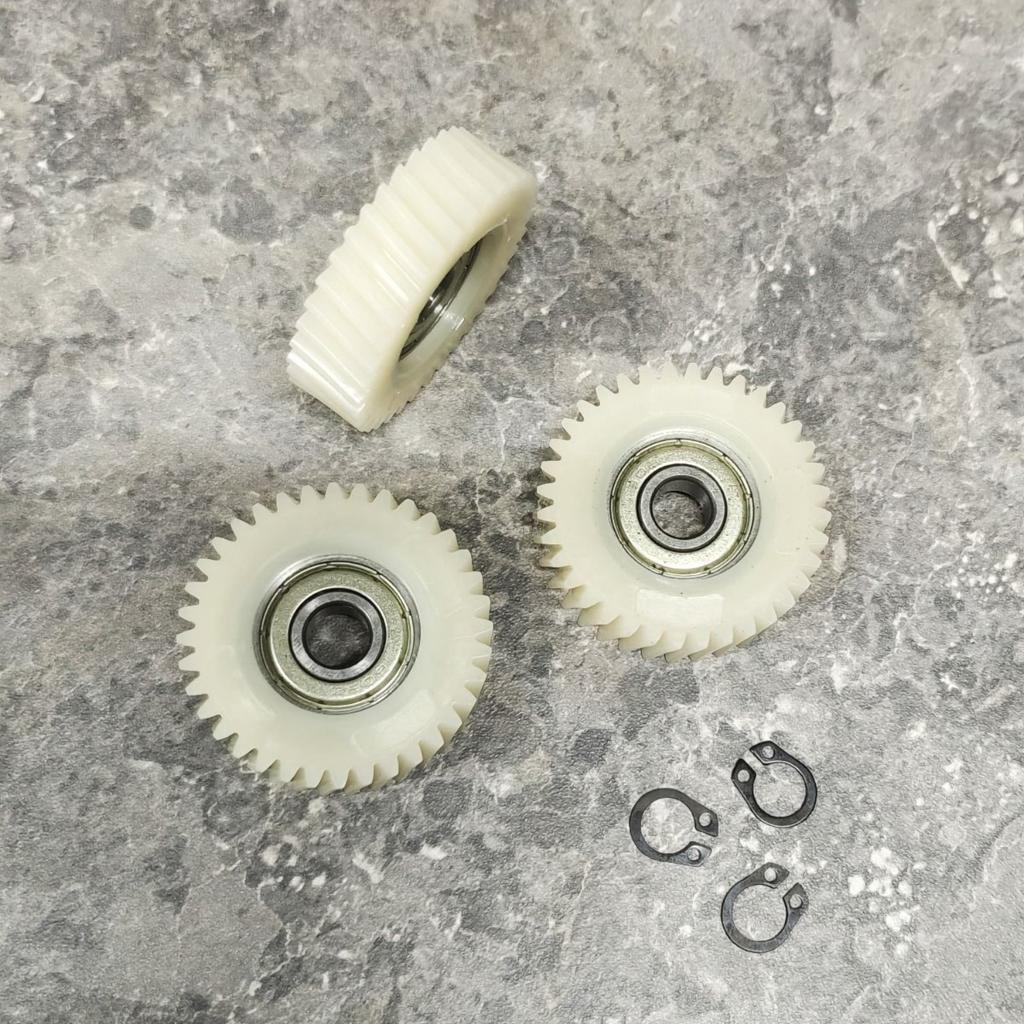 36 Teeth Motor Helical Gear 39x11mm Planetary Gear Oblique Teeth Nylon Gears With 8mm Bearings Electric Bike Helical Gear Parts