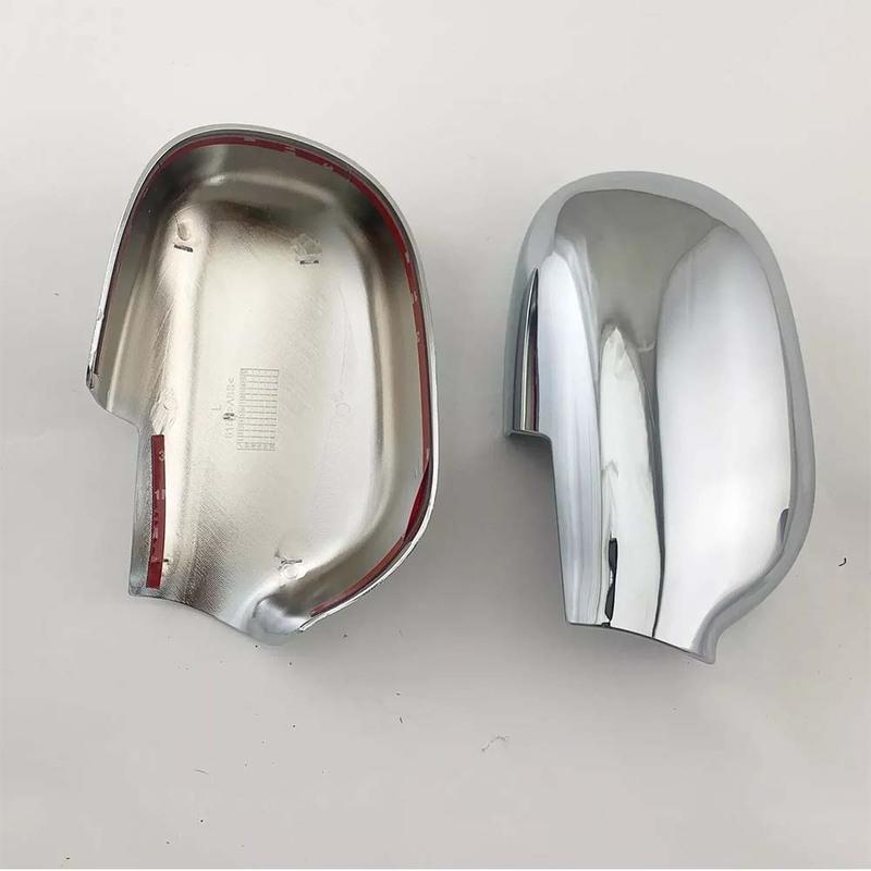 Chrome Silver Door Mirror Covers for Toyota Corolla AE100 AE110 1996-2000 OE Style Replacement Accessories Exterior Shiny Trim