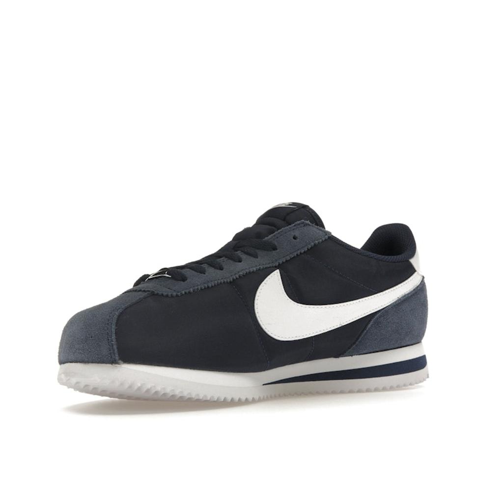Nike Zapatillas de deporte Cortez Midnight Navy para mujer, color azul y blanco, DZ2795-400