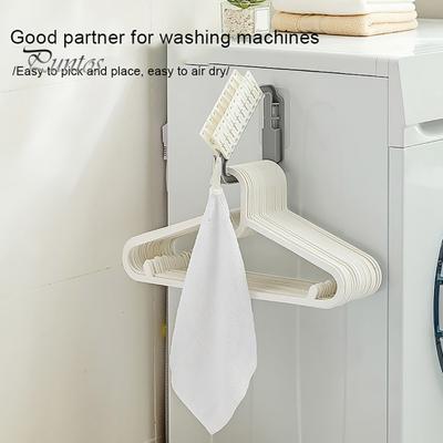 Kleiderständer-Halter zur Wandmontage, platzsparender Kleiderbügel-Organizer, Wäschetrockner, Zimmer-Kleiderbügel, Lagerregal, Wohnheim-Zubehör