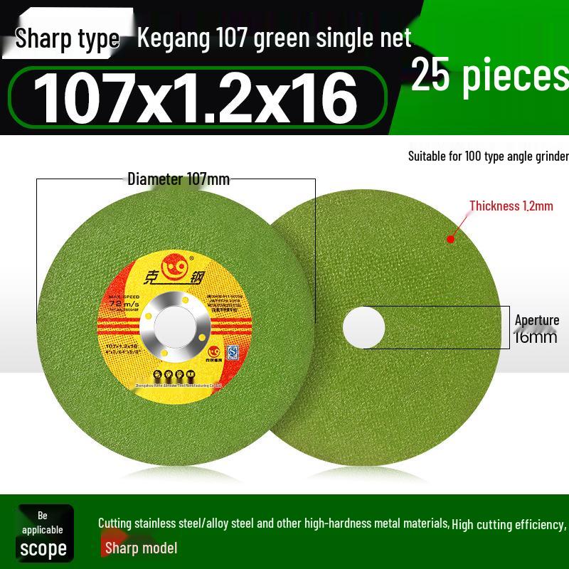 100mm Metal & Stainless Steel Grinding Wheel and Polishing Disc for Angle Grinders