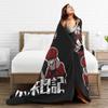 Mirai Nikki Gasai Yuno Super Warm Blanket  Boy Girl Plush Throw Blanket Graphic Couch Chair Flannel Bedspread Sofa Bed Cover