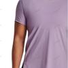 Under Armour Breathable Running Short Sleeve T-Shirt Women Tops Purple 1369764-566