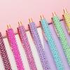 Retractable Ballpoint Pen Business Signature Pen Beads Ballpoint Pen