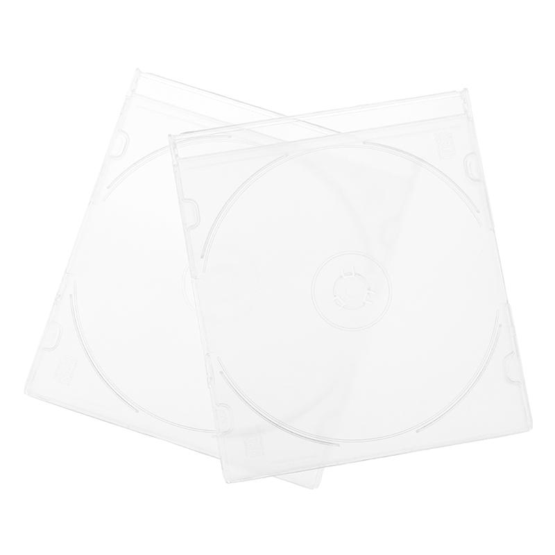 Clear Acrylic CD Storage Case Stand, DVD Holder Rack