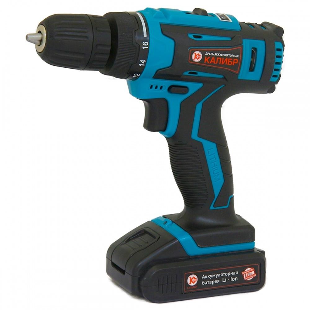 

Аккумуляторная дрель-шуруповерт Caliber Da-18-2a Li-ion