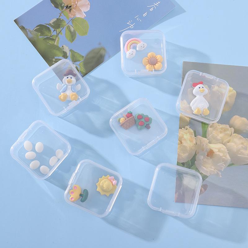 İlaç, Takı, Kulak Tıkacı, Balıkçılık Malzemeleri, USB'ler ve Telefon Kartları için Şeffaf Plastik Saklama Kutusu