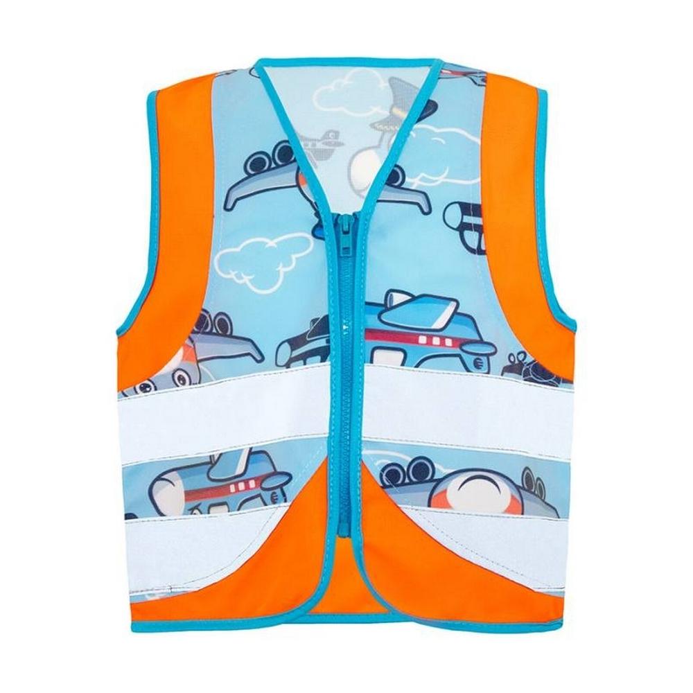 Korntex Childrens/Kids Action Planes Safety Hi-Vis Vest