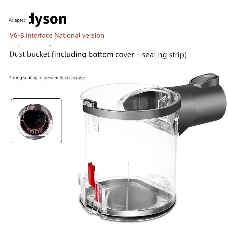 

Suitable for Dyson Vacuum Cleaner Accessories Dust Collection Bin V6V7V8V10V11V12V15 Dust Bin Bottom Cover Ring [V6-B Interface] Dust Bucket