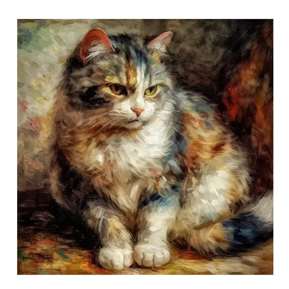Diamond Painting Cat 5D DIY Diamond Embroidery Sale Cross Stitch Animals Rhinestones Mosaic Kit Home Decoration
