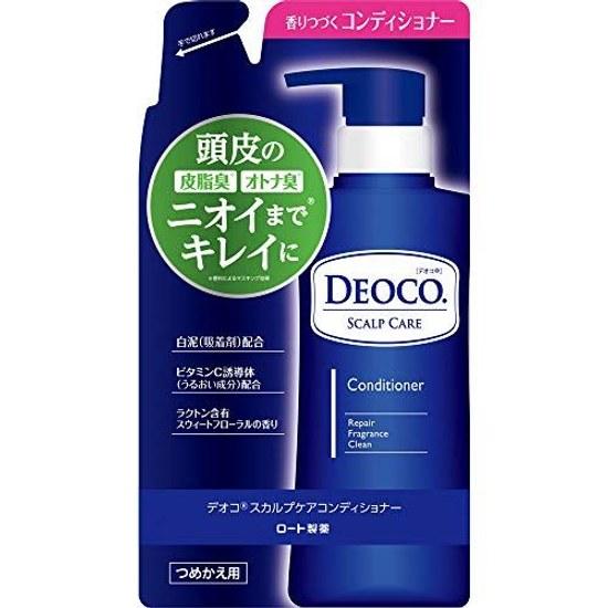 DEOCO Scalp Care Conditioner Refill 285g (Treatment Sweet Floral Scent Lactone)