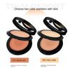 O'CHEAL Base de Maquillaje de Doble Capa con Manteca de Karité Control de Grasa Fijación Larga Duración Corrector Fijador Base Ligera Uso Húmedo y Seco