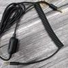 Headphone Cable with Mute 2m Volume Control Audio Cable for Logitech GPRO X G233 G433 Multi-Device Aux Cord for Gaming PC