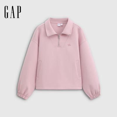 Women's Script Logo Quarter-Zip Sweatshirt
