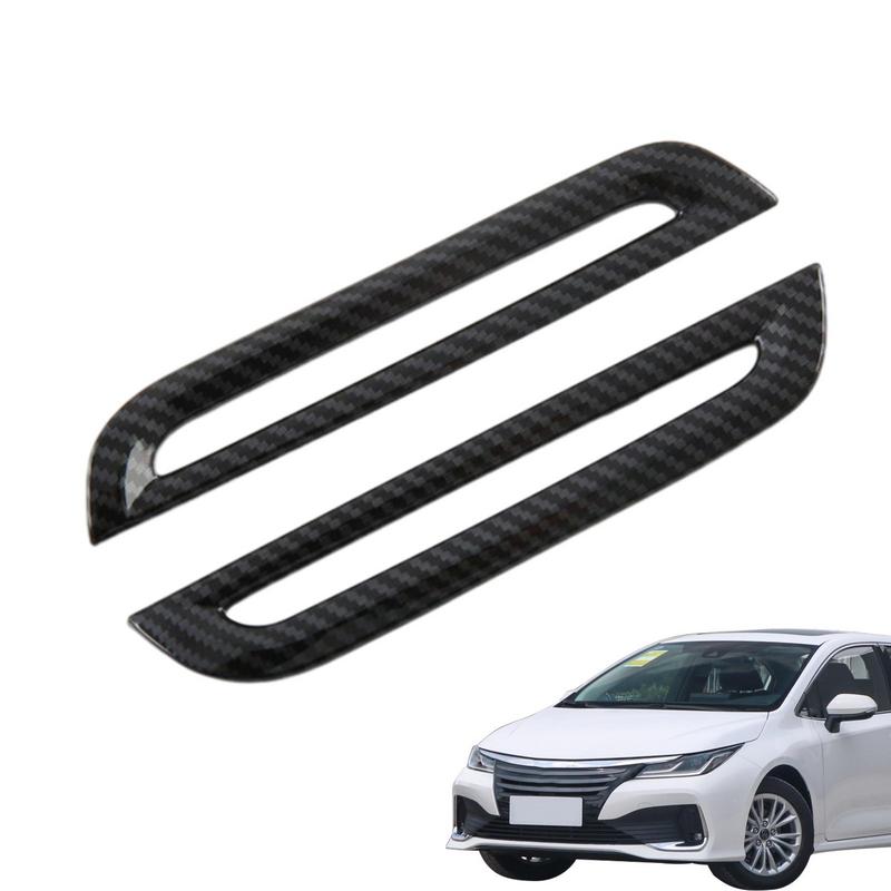 Para MG4 EV 2024 Coche Salida de Aire Lateral del Tablero Cubierta Embellecedora Panel Coche Salida de Ventilación de CA Rejilla Cubierta Protectora Deco Para MG4