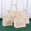 MUJI Linen Canvas Tote: High-End Commuting and DIY Gift Bag