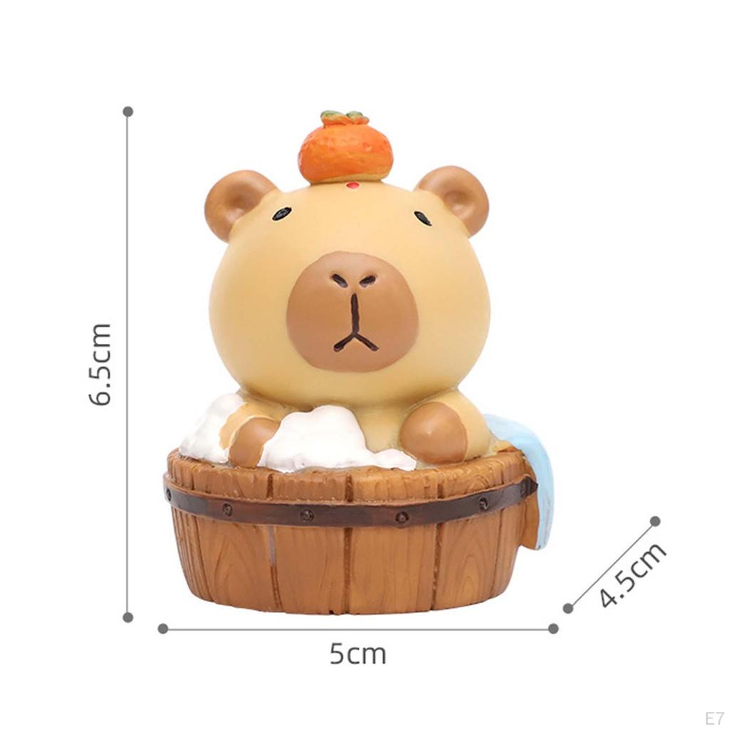 Adorable Capybara Miniature for Home Decor