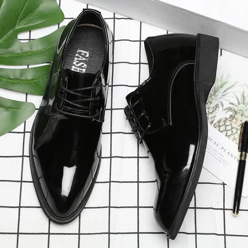 Autumn Winter Social Shoe for Men 2024 Trend New Dress Shoes Man Elegant and Classic Cheap Liquidation Luxury Designer Italian