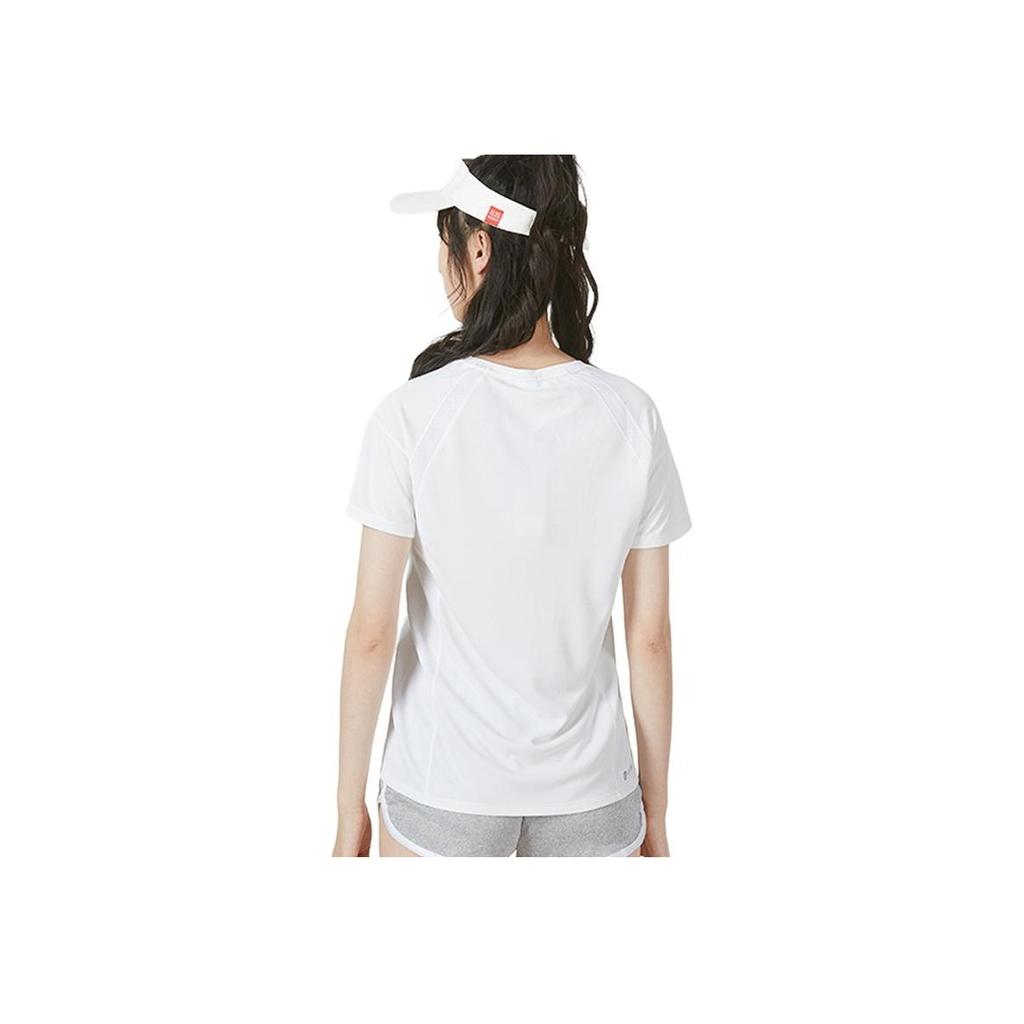 Adidas Heat.Rdy Running T-Shirt With Breathable Crew Neck Women Tops White HI3968