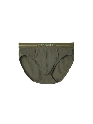 Icebreaker Men's Anatomica Briefs Loden Boxer Briefs, Size M