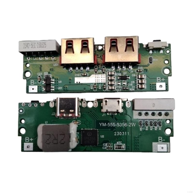 4 Port Chargers Board 22.5W Super Fast TFT Screen Multiple Mobile Power Chargers Module