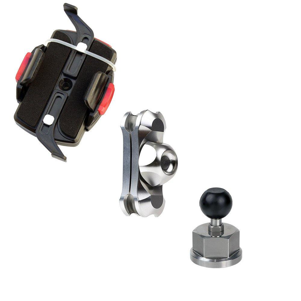 REC-MOUNT25 Smartphone Mount Set (A41 Minoura iH Holder Type + B2 + C17) [RM25-A41-B2-C17]