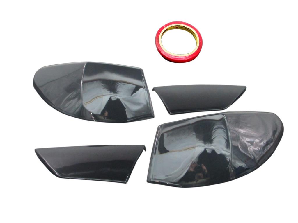 BRIGHTZ Light Smoke Taillight Covers for Mark X early GRX Mark Mark X (130, 133, 135, model) [SMO-REA-125] GRX130, GRX133, GRX135, X130, X133, X135,