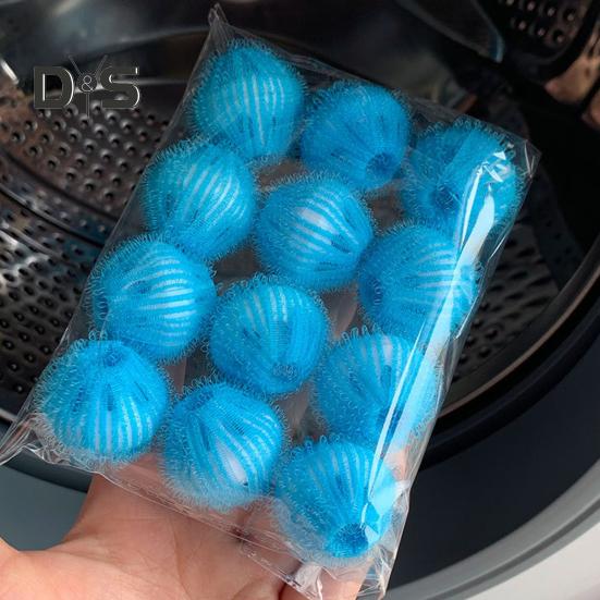 12Pcs Pet Hair Remover Reusable Dog Hair Catcher Clothes Bedding Lint Collector Comfortable Pet Hair Removal Device